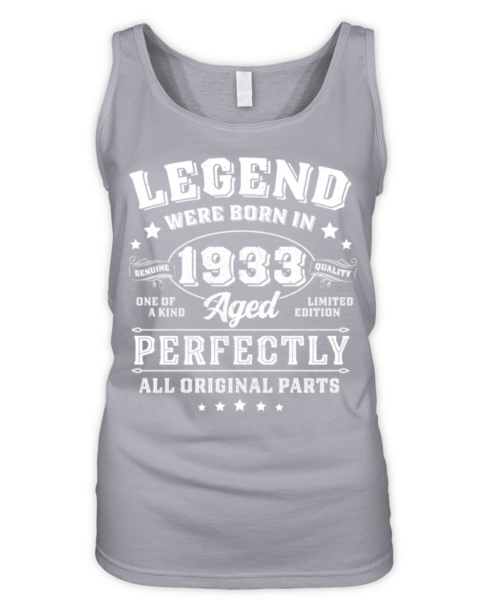 Vintage 1933 Limited Edition 90 Year Old Organic Women's Tank Top