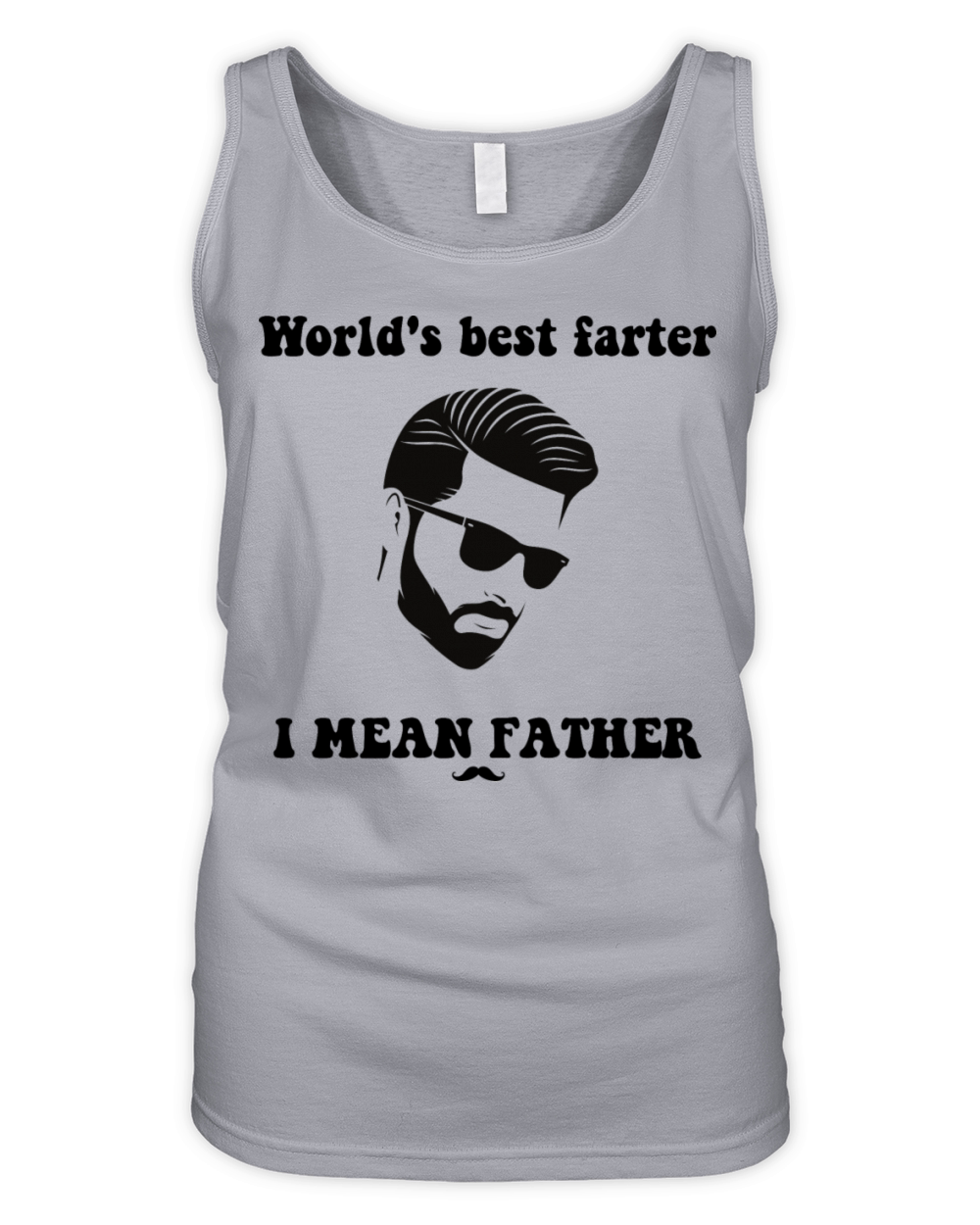 worlds best farter i mean father Organic Women's Tank Top