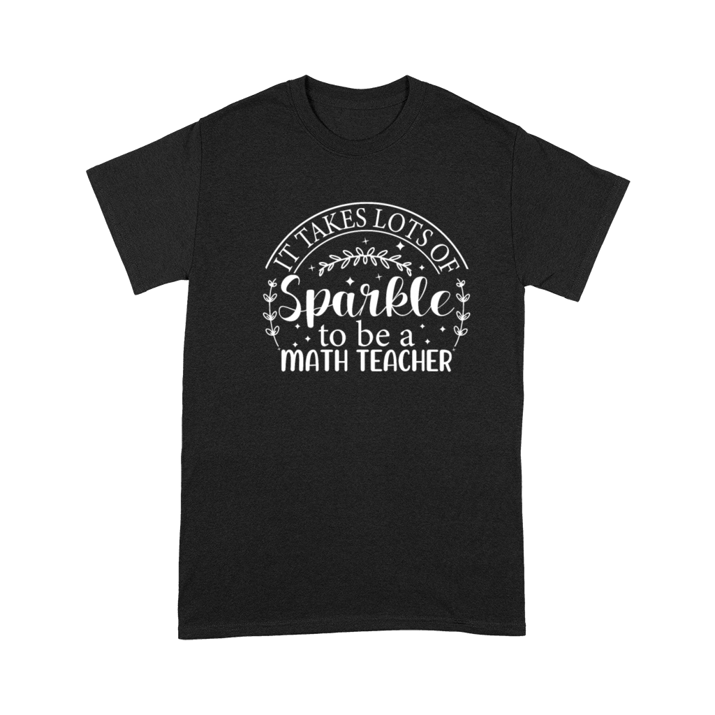 Funny Math Teacher Joke Men Women Fun Best Math Qu Premium T-shirt