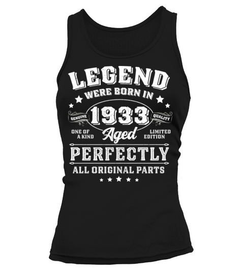 Vintage 1933 Limited Edition 90 Year Old Tank top Woman