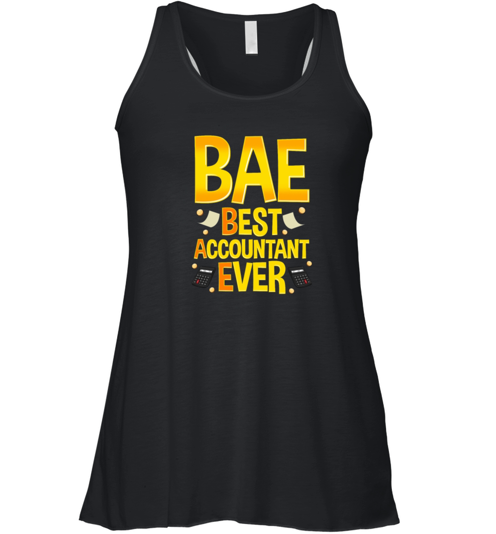 BAE Best Accountant Ever Women's Flowy Tank Top
