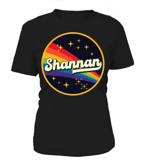 Shannan Rainbow In Space Vintage Style Women's T-Shirt