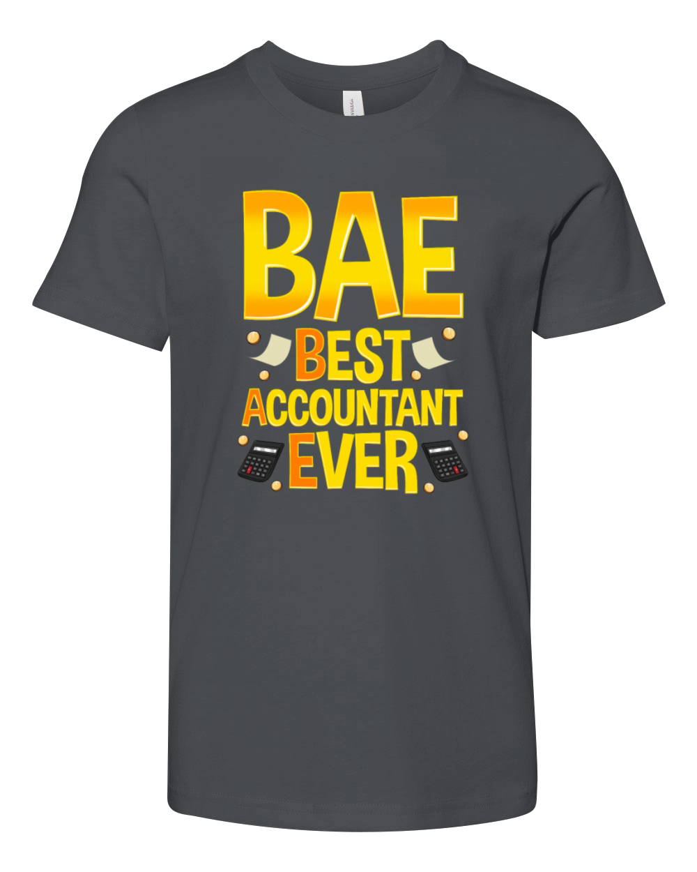 BAE Best Accountant Ever Youth Unisex Jersey Tee