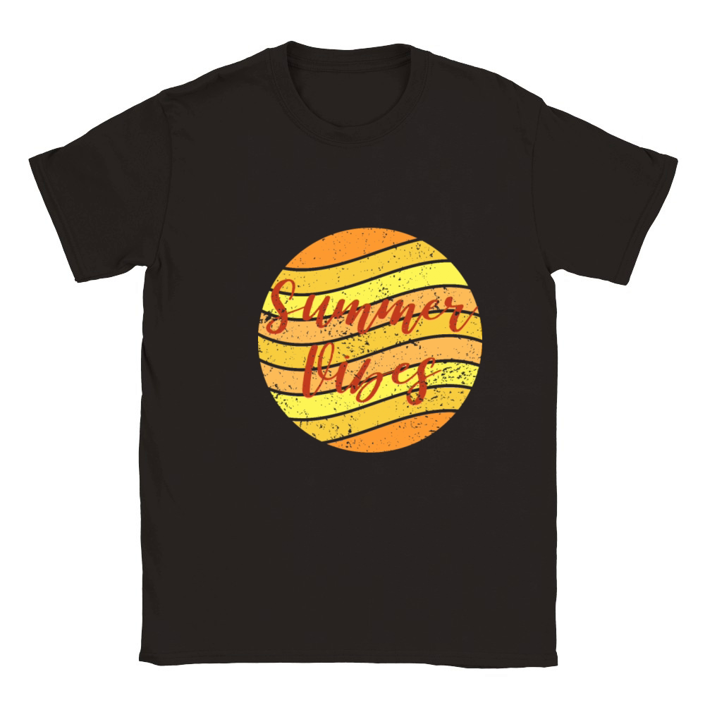 Summer vibes graphic t-shirt Classic Kids Crewneck T-shirt