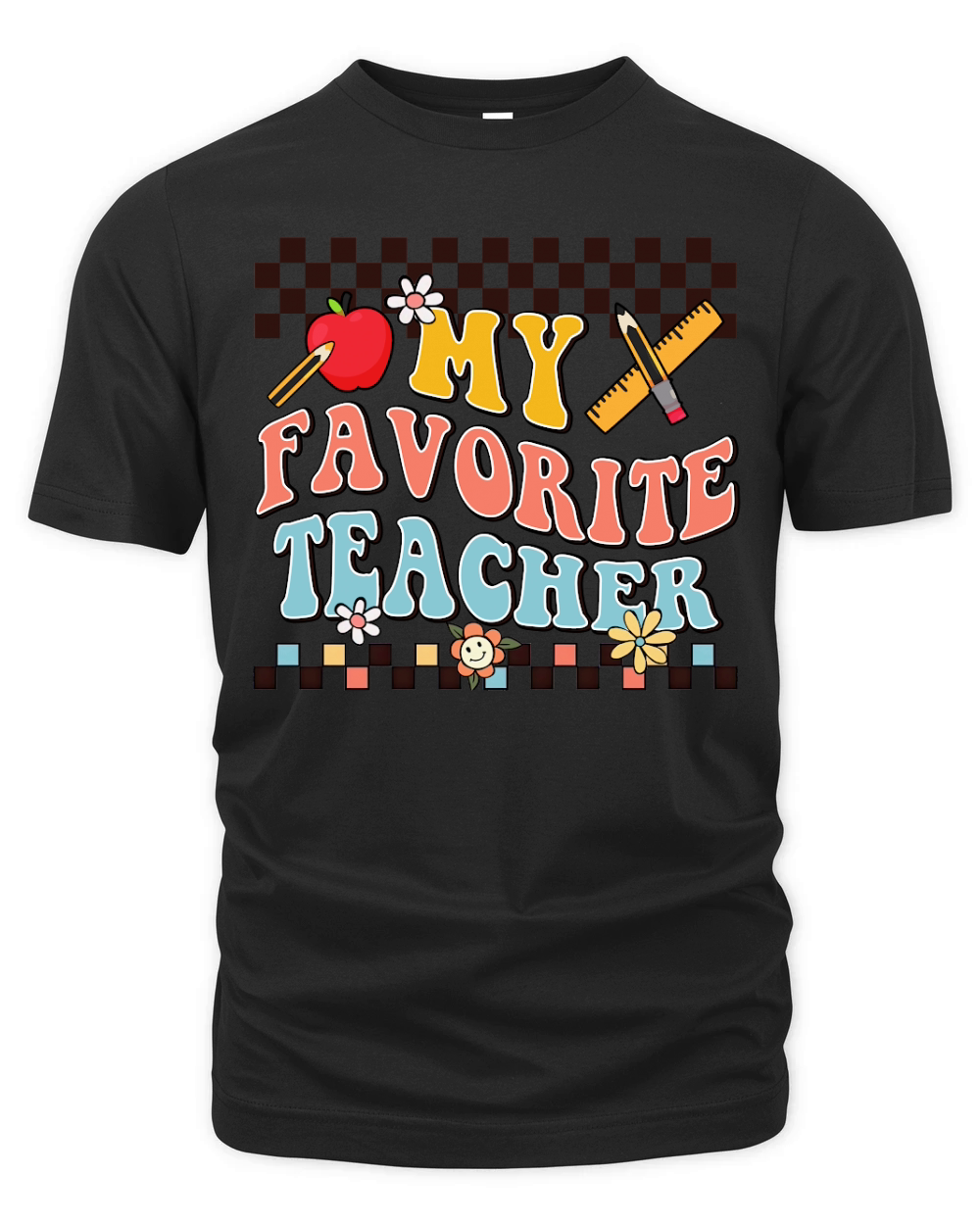 My Favorite Teacher Organic Unisex T-shirt