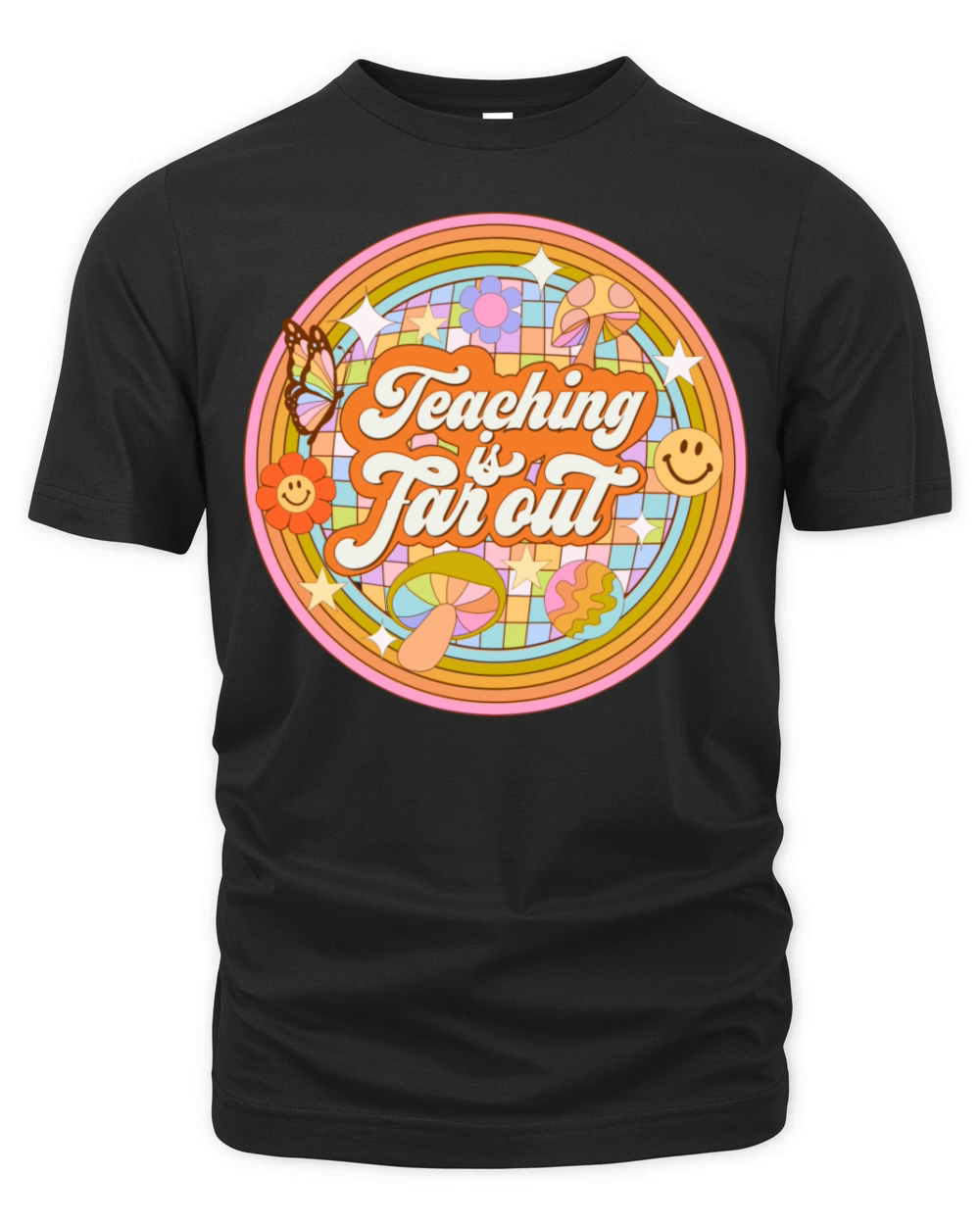 Teaching Is Far Out Organic Unisex T-shirt