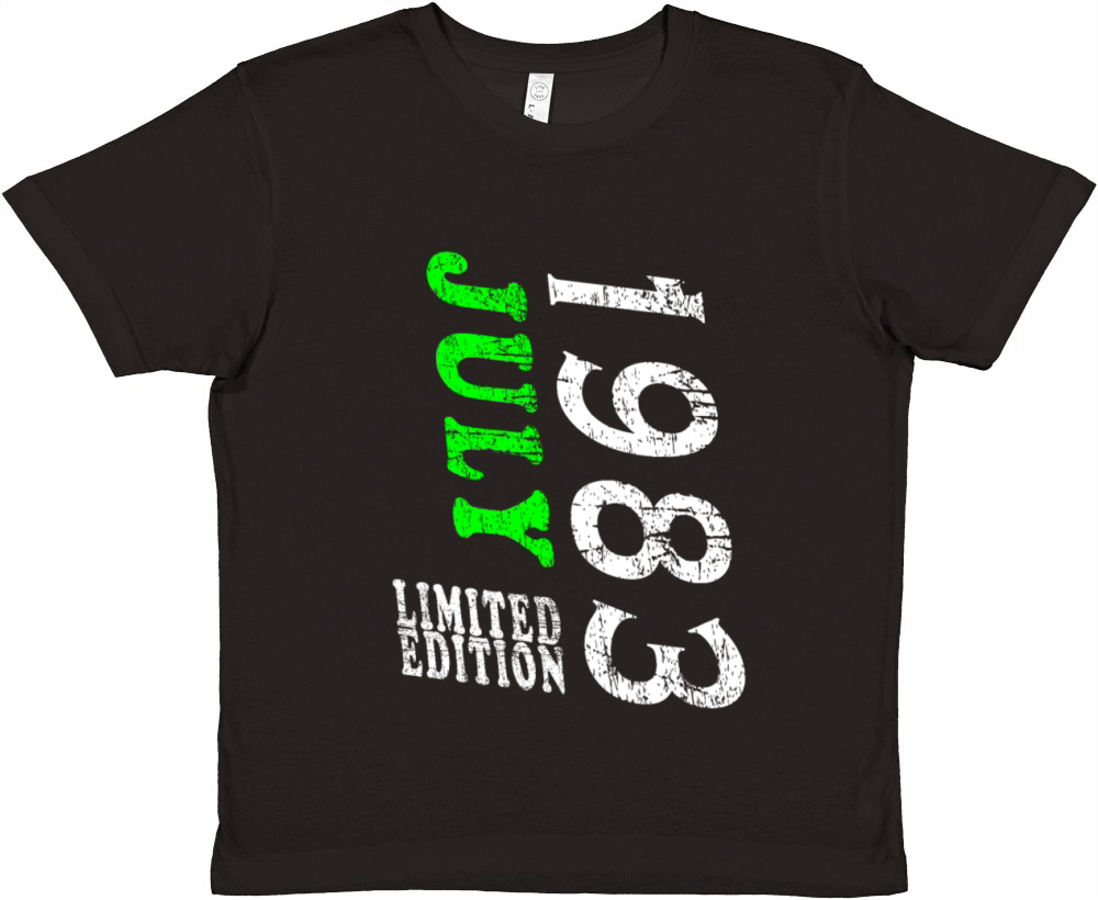 July 1983 July birthday gift July 1983 Premium Kids Crewneck T-shirt