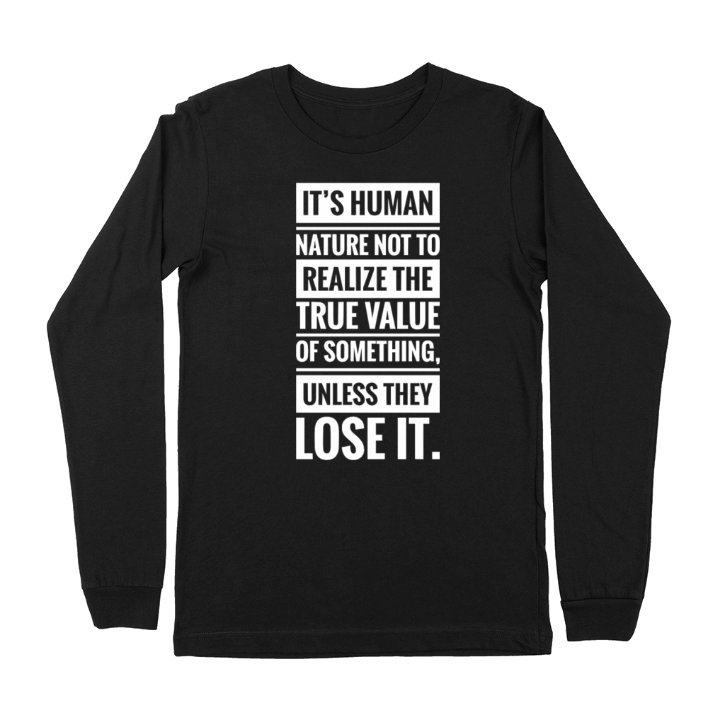 anime quote 15 Premium Long Sleeve