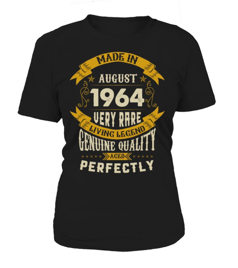 August 1964 Vintage Birthday Present Women's T-Shirt