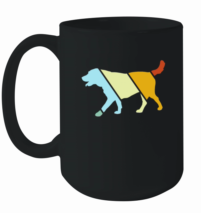dog retro Ceramic Mug