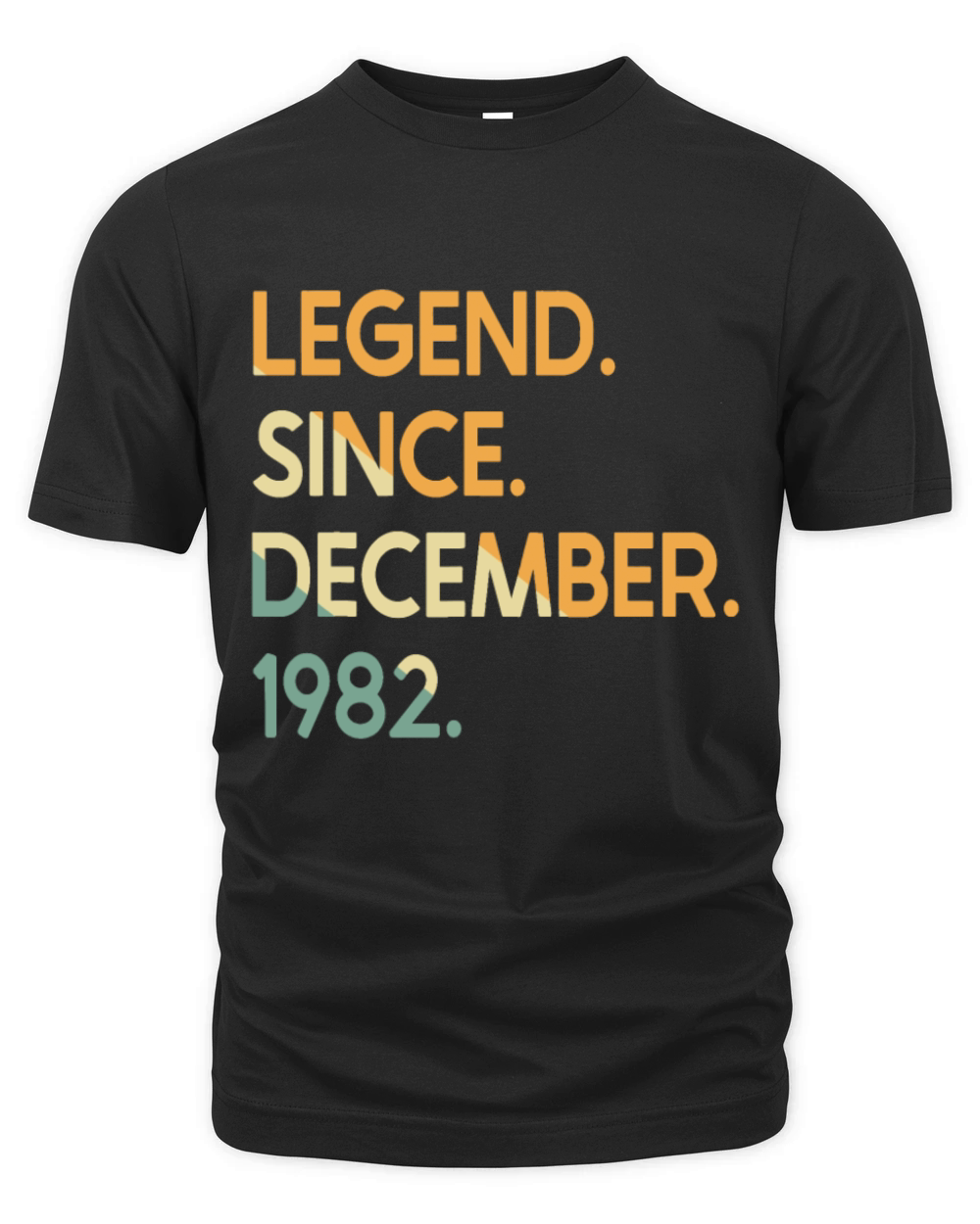 40 Years Vintage Legend Since December 1982 40th B Organic Unisex T-shirt