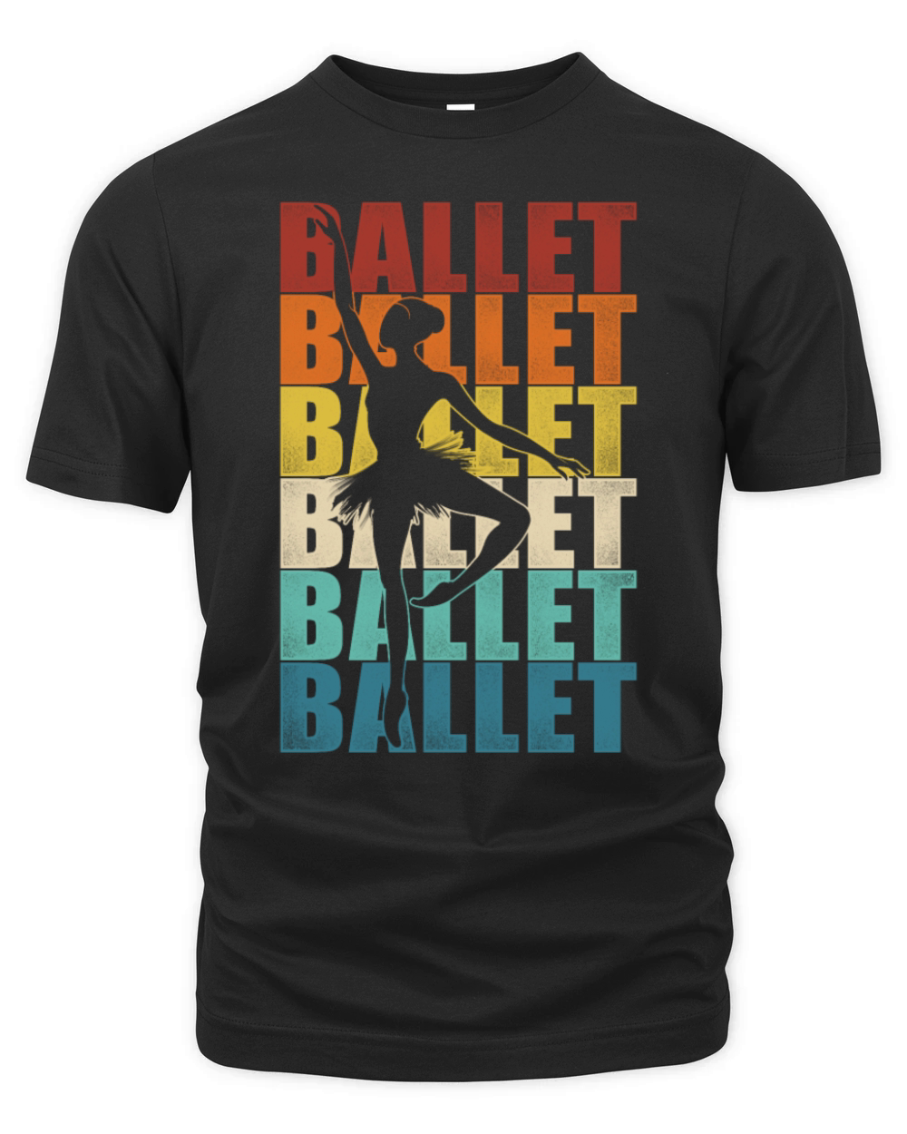 Ballet Dancer Dance Girl Ballerina Organic Unisex T-shirt