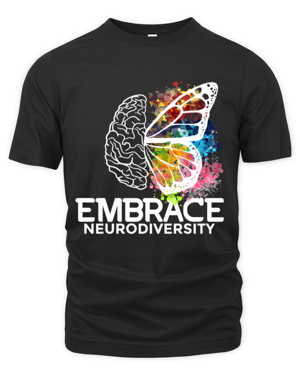 Embrace Neurodiversity - Adhd Awareness Organic Unisex T-shirt