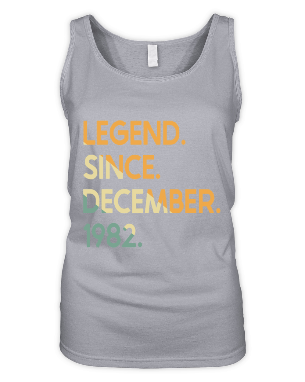 40 Years Vintage Legend Since December 1982 40th B Organic Women's Tank Top