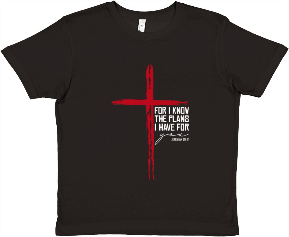 Jeremiah 29 11 Christian Religious Inspirational Premium Kids Crewneck T-shirt