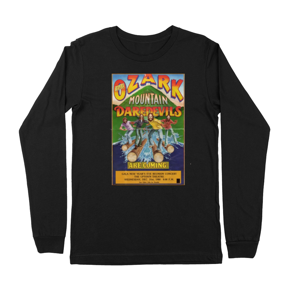 mountain daredevils vintage poster Premium Long Sleeve