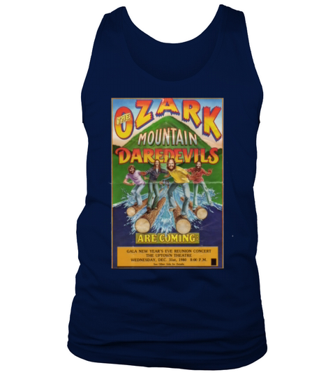 mountain daredevils vintage poster Tank Top Unisex