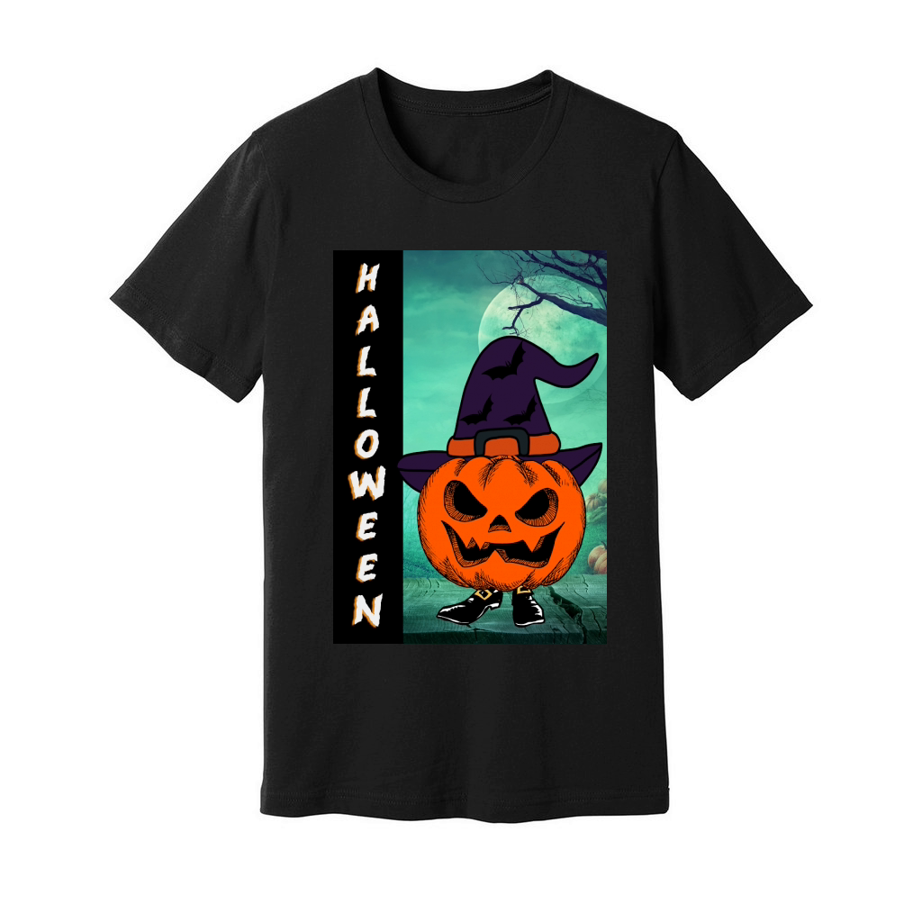 Halloween Welcome Gnome Garden Flag Unisex Jersey Tee