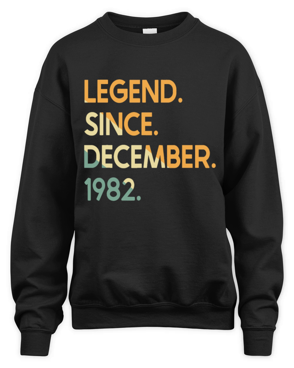 40 Years Vintage Legend Since December 1982 40th B Unisex Premium Crewneck Sweatshirt