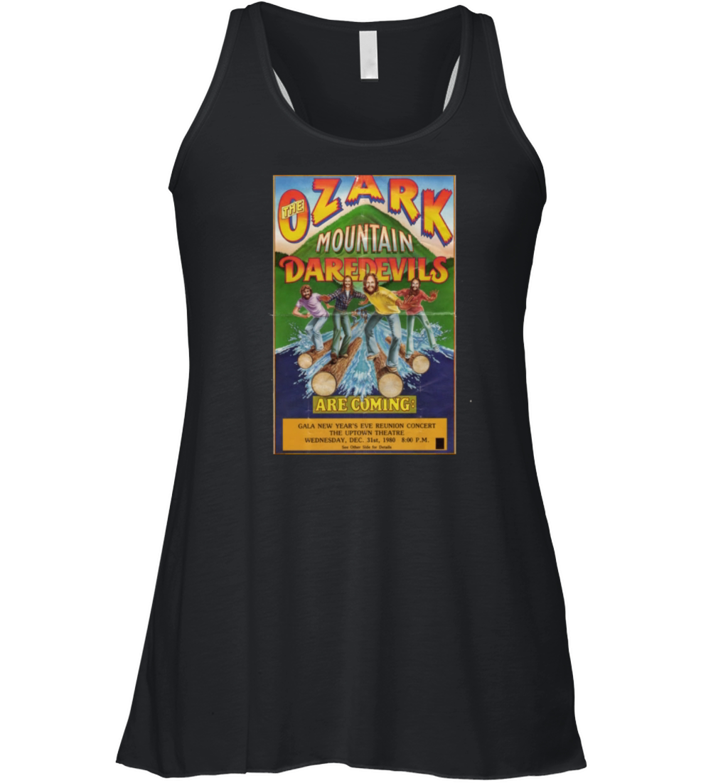 mountain daredevils vintage poster Women's Flowy Tank Top
