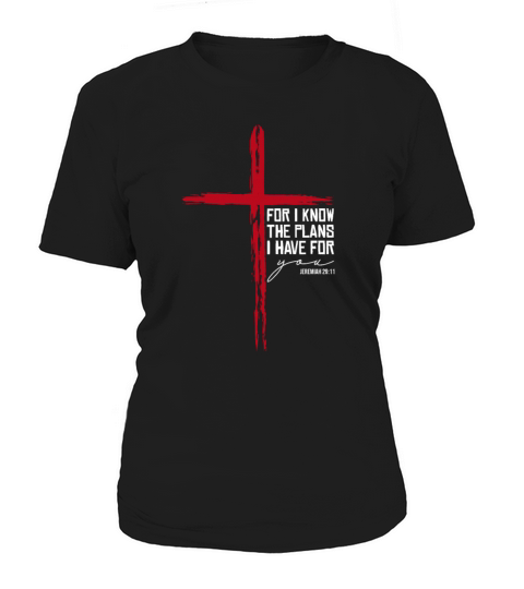 Jeremiah 29 11 Christian Religious Inspirational Women's T-Shirt