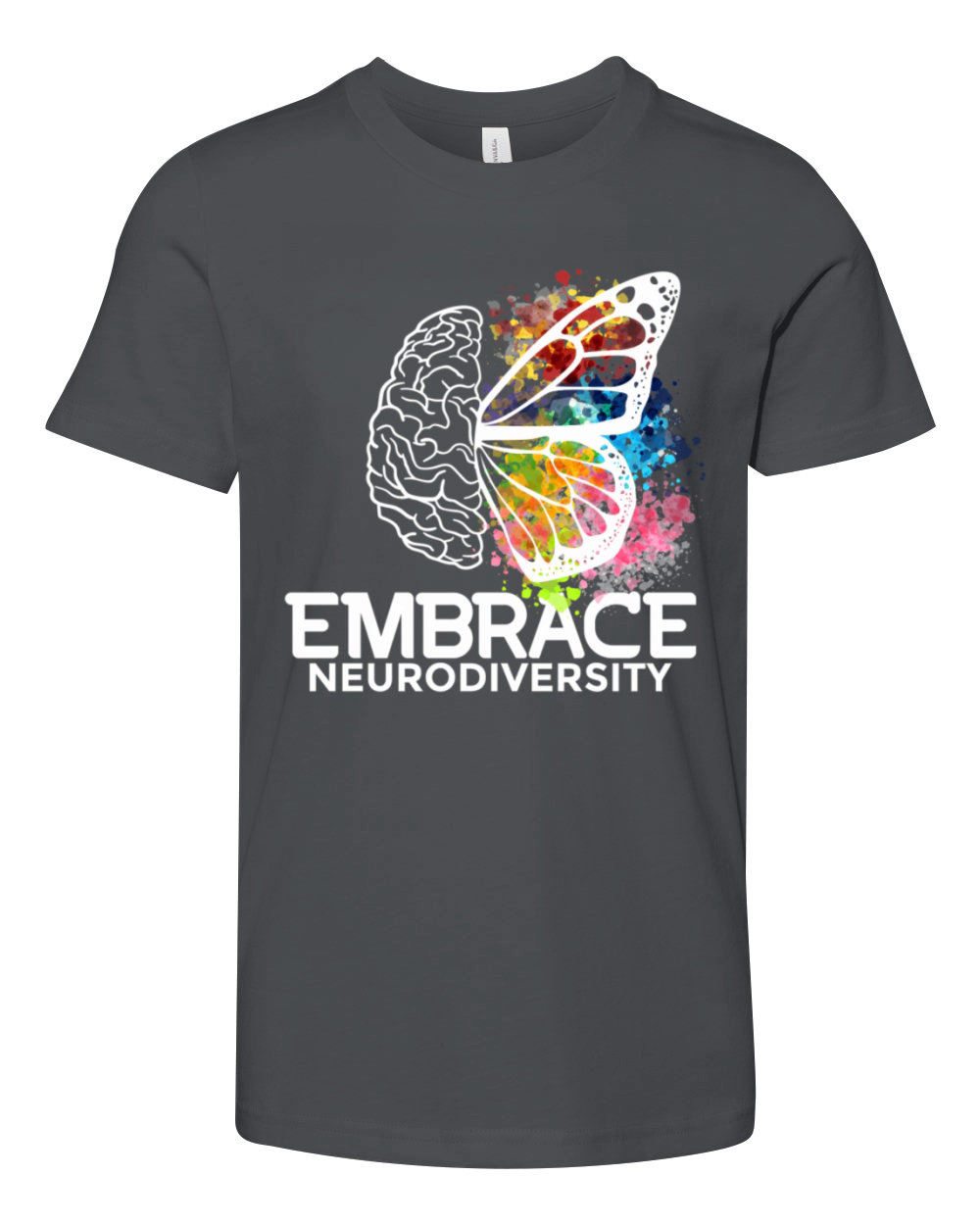 Embrace Neurodiversity - Adhd Awareness Youth Unisex Jersey Tee