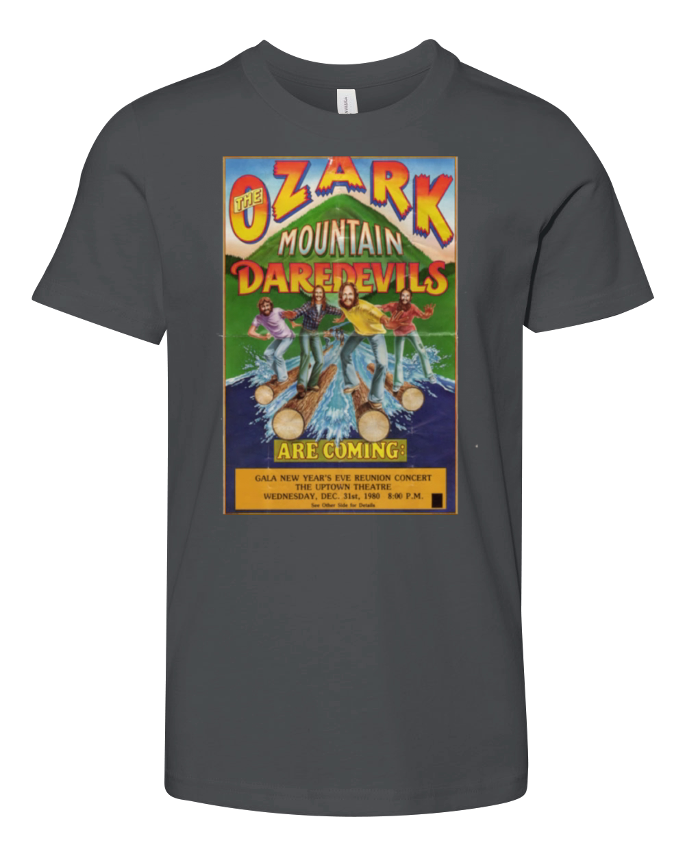 mountain daredevils vintage poster Youth Unisex Jersey Tee