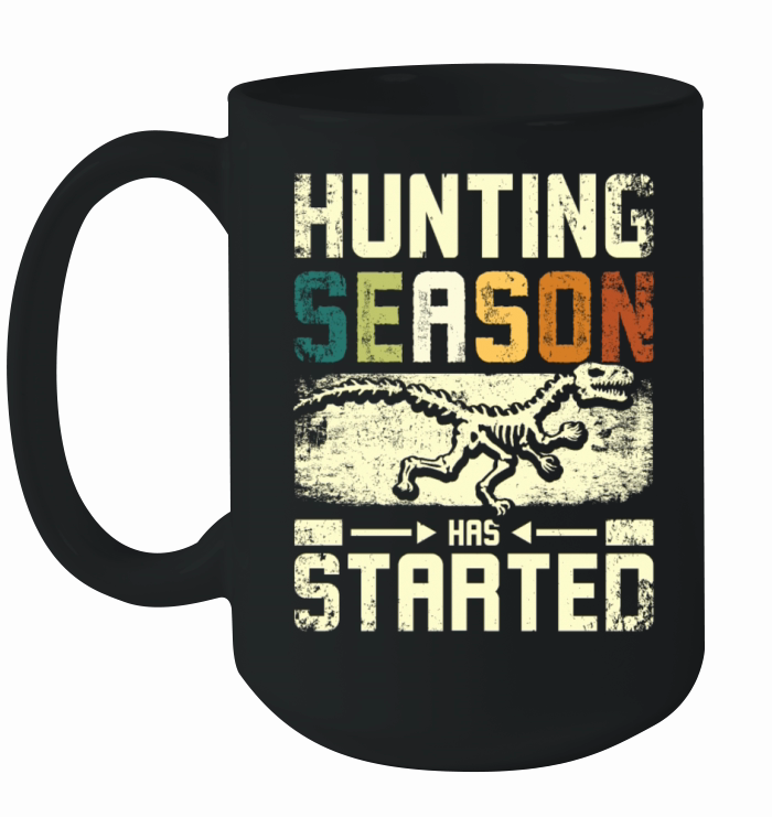 Hunting season has started fossil hunting Ceramic Mug