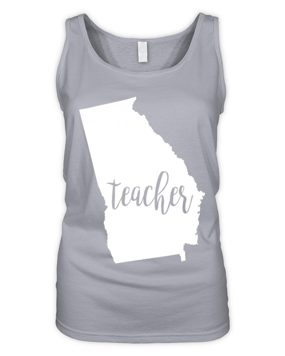 Georgia Teacher home state back to school Organic Women's Tank Top