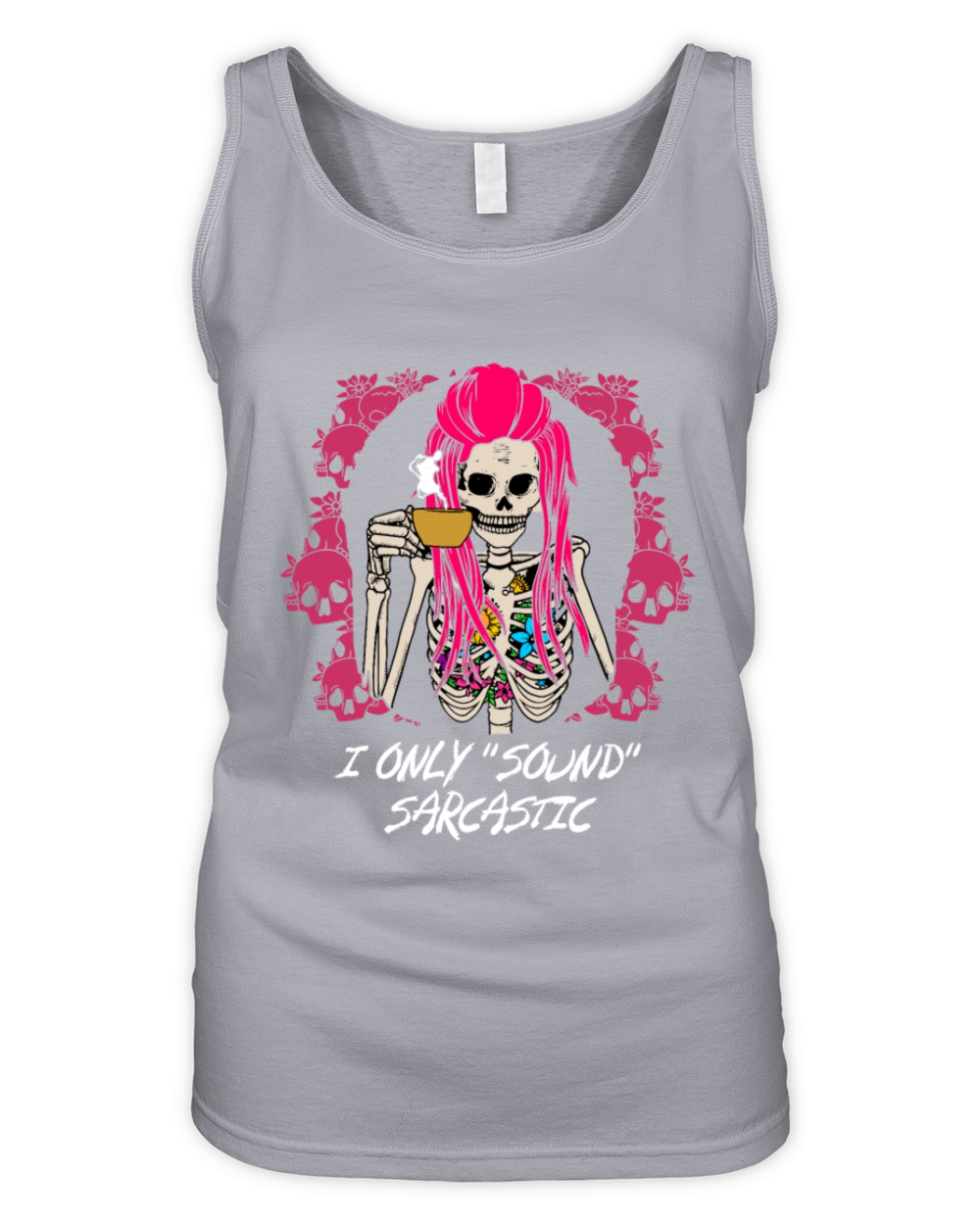 I Only Sound Sarcastic Funny Friends Humor Buddy S Organic Women's Tank Top