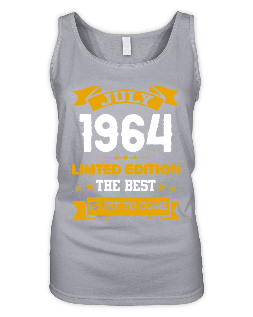 July 1964 Birthday Surprise Organic Women's Tank Top