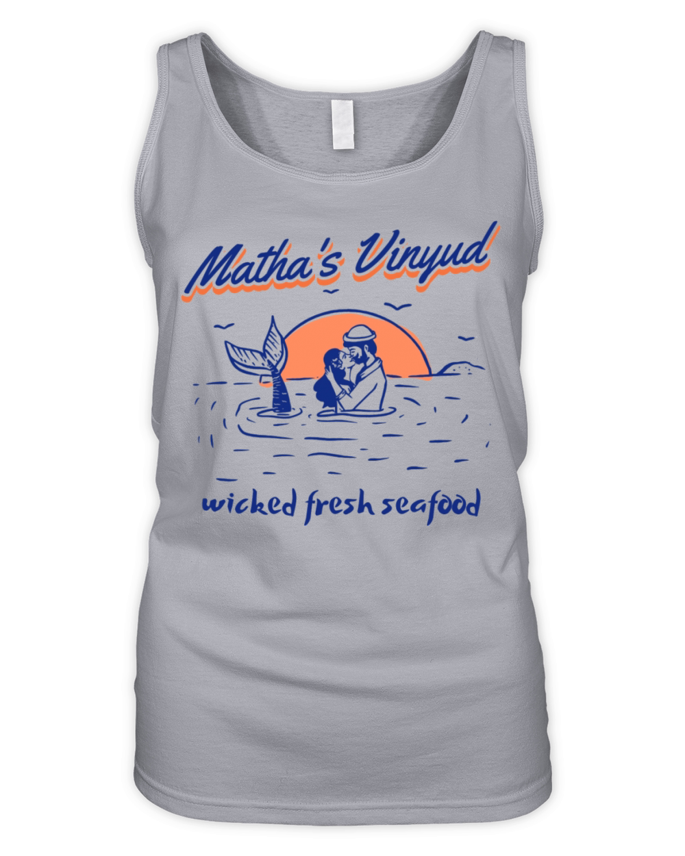Matha s Vinyud Wicked Fresh Seafood Organic Women's Tank Top