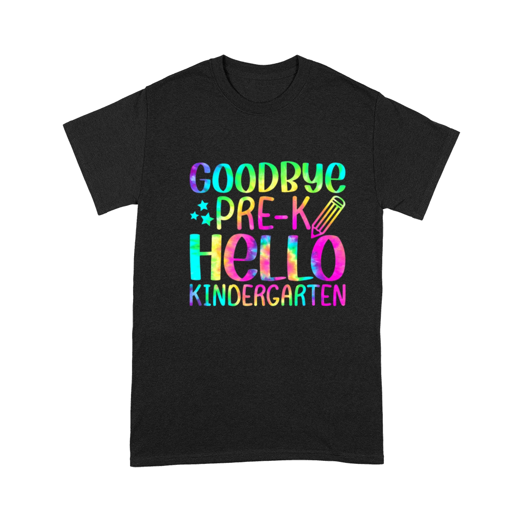 Back To School Goodbye Pre K Hello Kindergarten Premium T-shirt