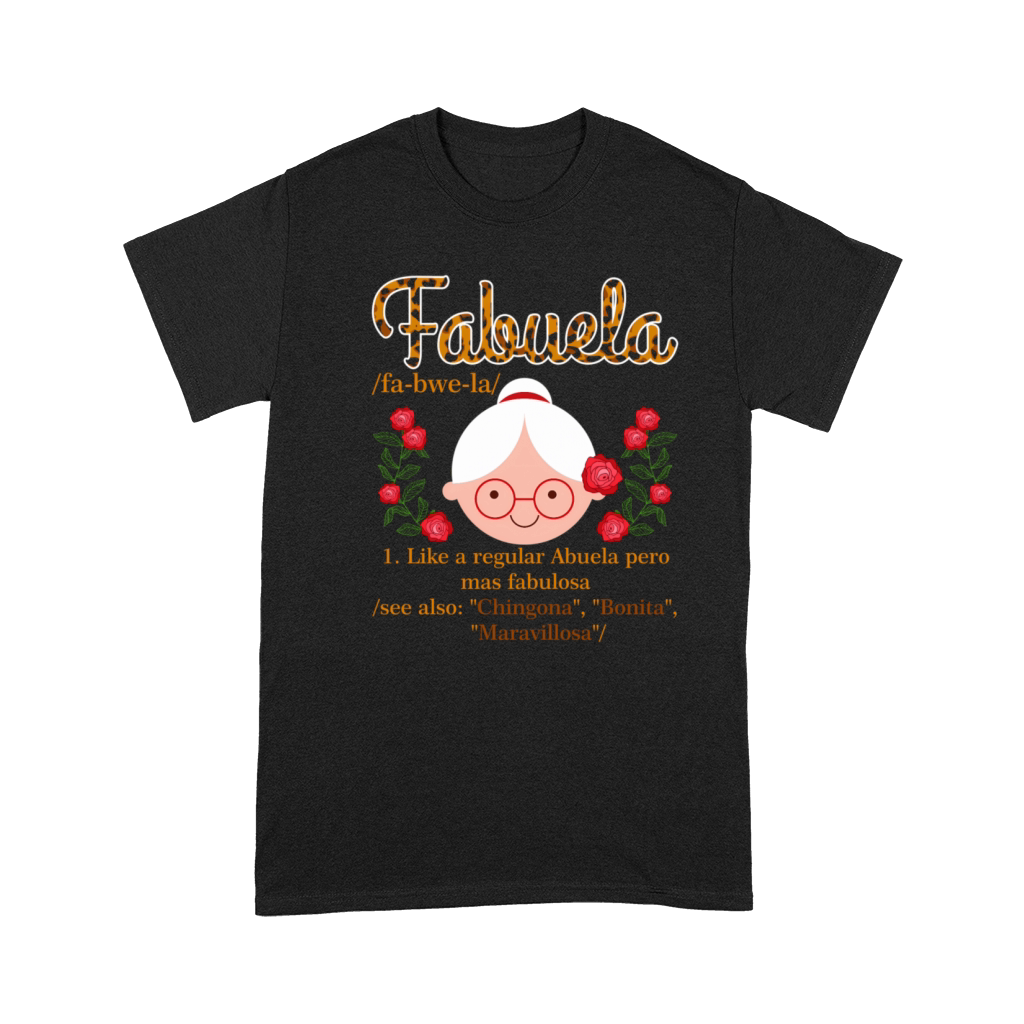 Fabuela Humor Definition Spanish Mexican Grandma A Premium T-shirt