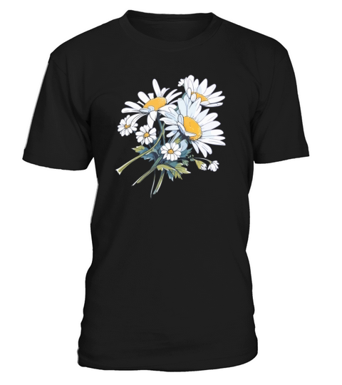 Cool Bouquet Floral Daisies Humor Vintage Flowers T-Shirt Unisex