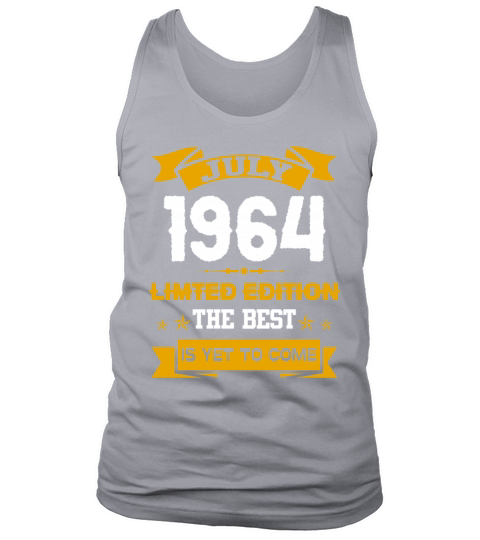 July 1964 Birthday Surprise Tank Top Unisex