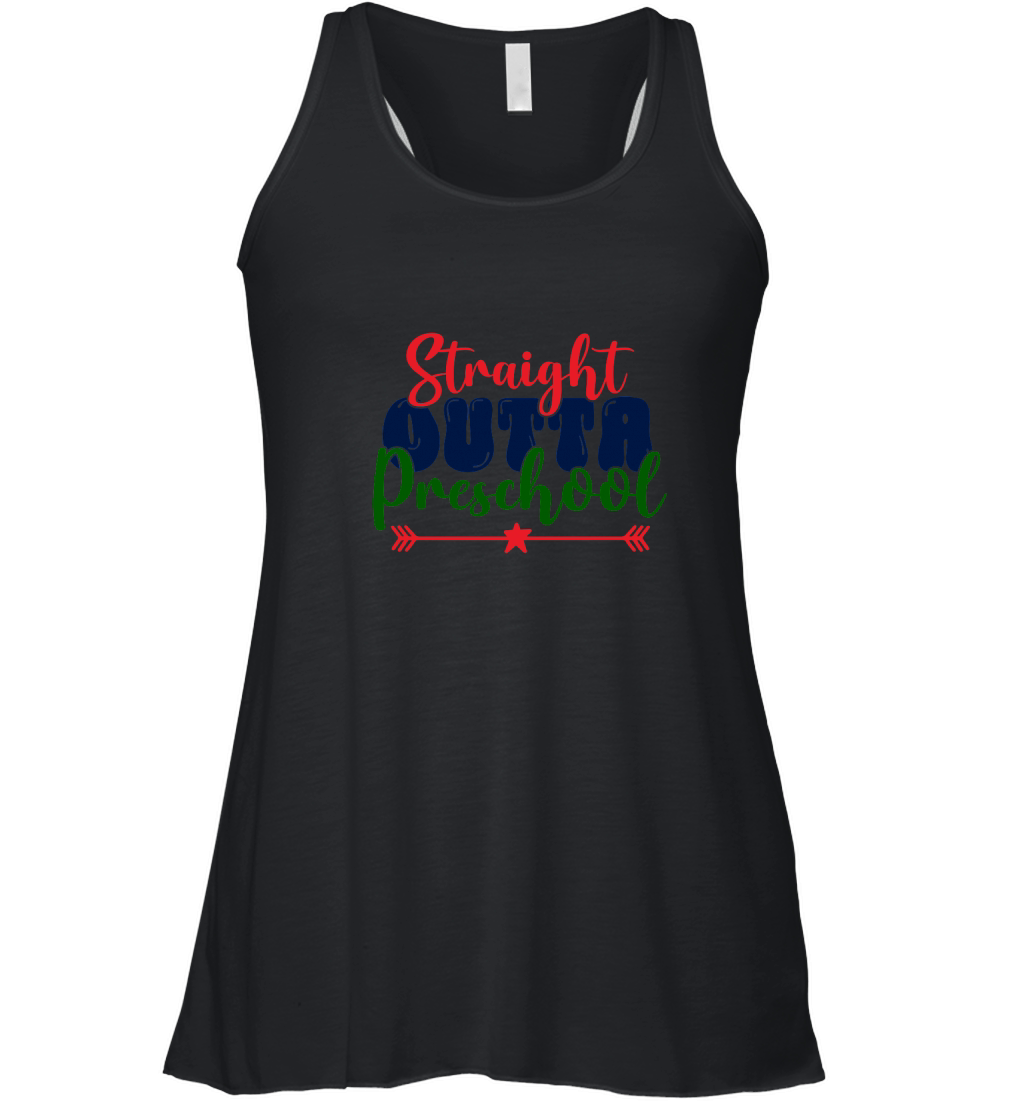 STRAIGHT OUTTA PRESCHOOL Women's Flowy Tank Top