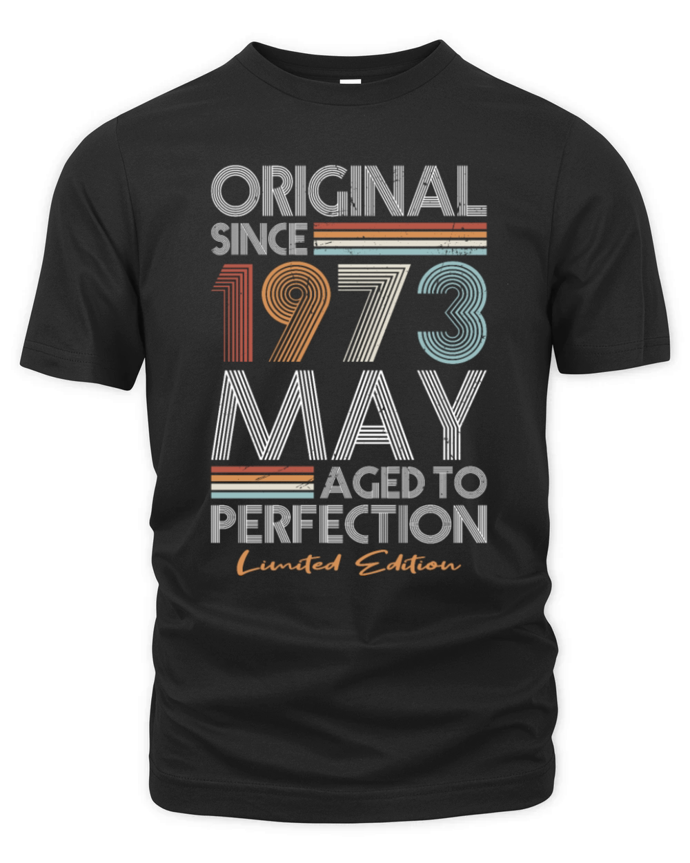 50th birthday may 1973 original 1973 Organic Unisex T-shirt