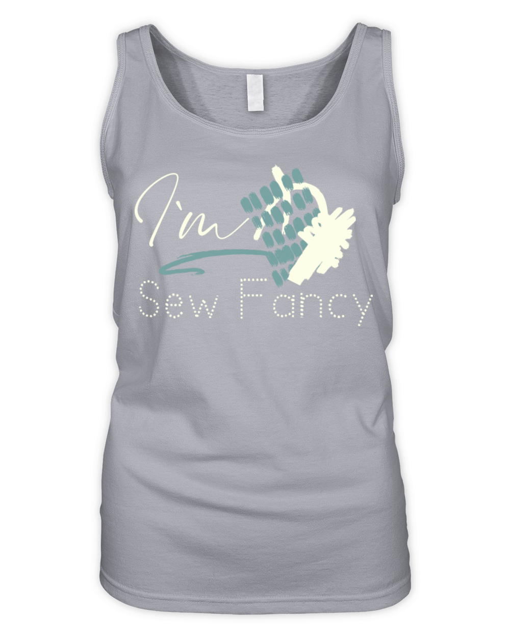 Im Sew Fancy Organic Women's Tank Top