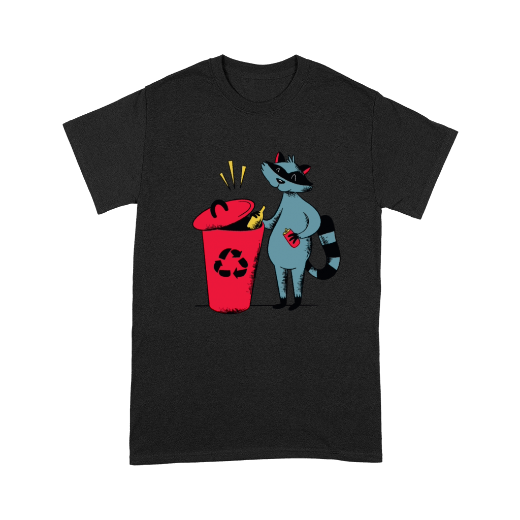 Recycling Raccoon Recycle Shirt Recycling Premium T-shirt