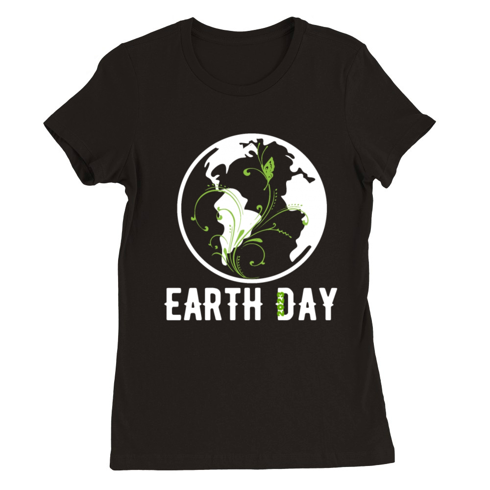 FUNNY EARTH WORLD NATURE DAY 2023 ENVIRONMENTAL Premium Womens Crewneck T-shirt