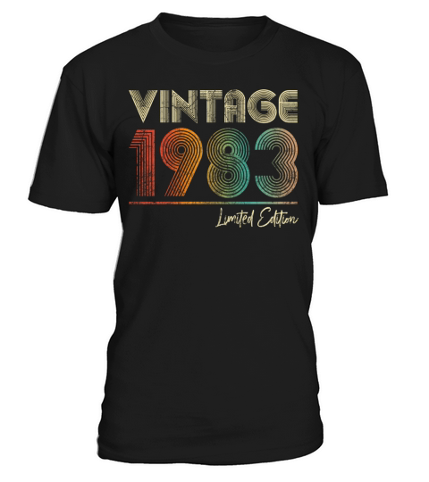 40 Years Old Vintage 1983 40Th Wo T-Shirt Unisex
