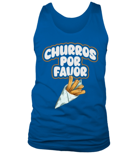 Churros Por Favor Vintage Mexican Churro Tank Top Unisex