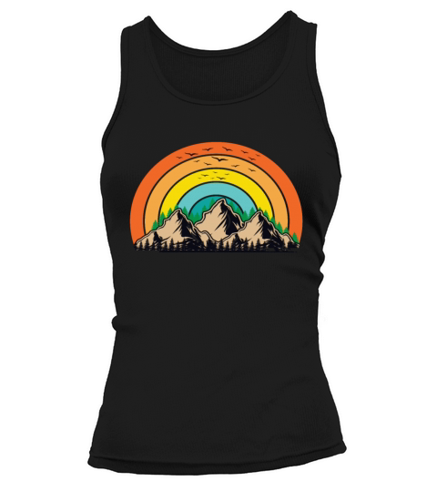 Mountain Vintage Mountains Mountains Mountain Tank top Woman