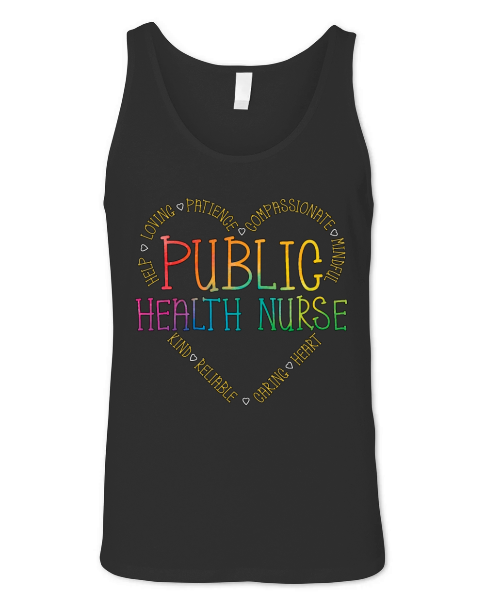 Public Health Nurse Health Worker Epidemiologist Unisex Jersey Tank