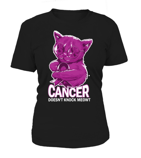 Cat Honors Cancer Caregivers Women's T-Shirt
