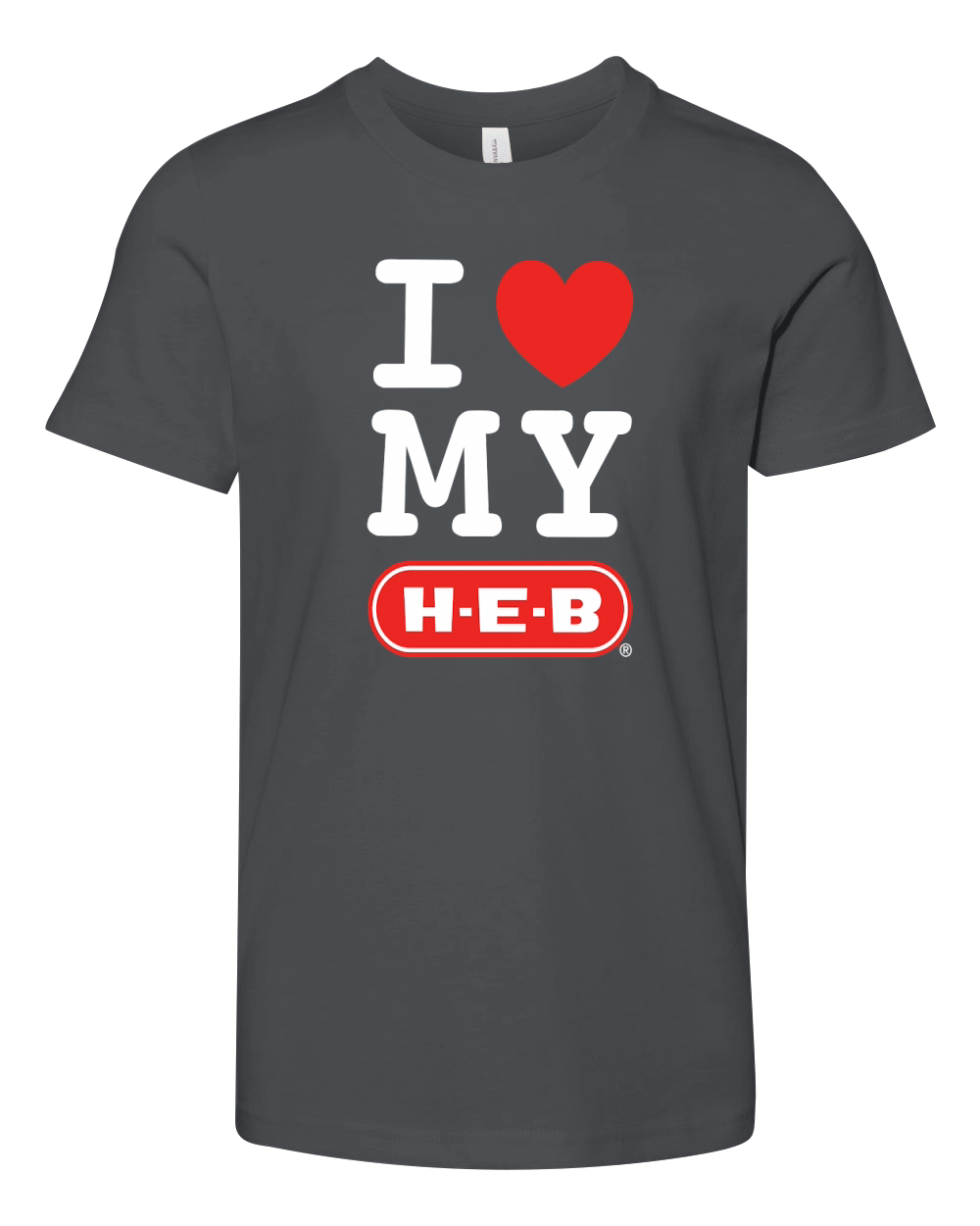 I Love My H.E.B Youth Unisex Jersey Tee