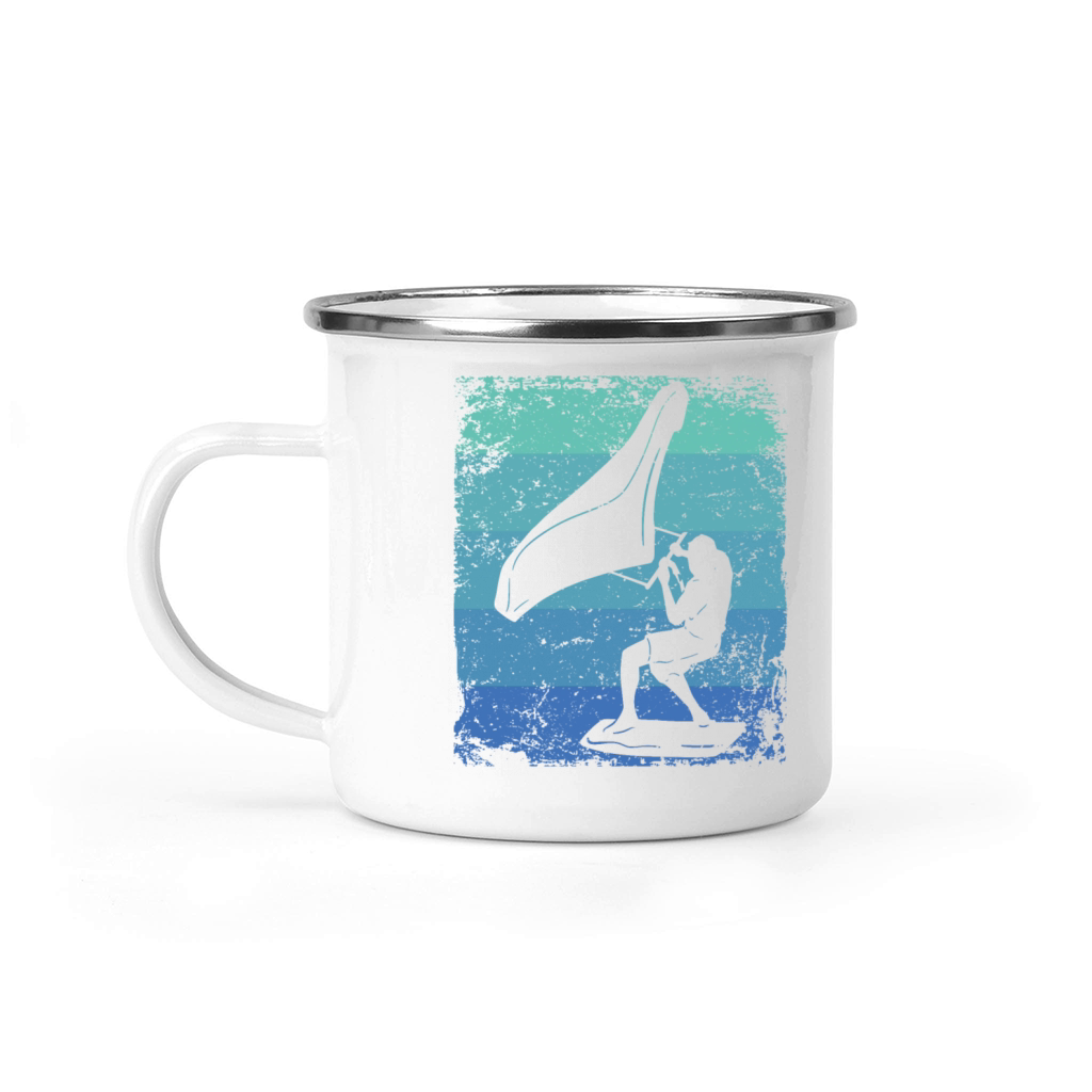 Wing Foil Wingsurfing Retro Foil Wing Camping Mug