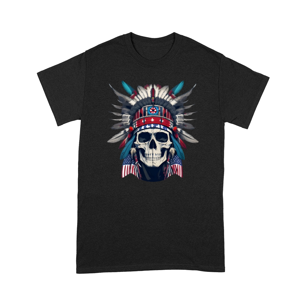American Skull 4th of July Comfort T-shirt