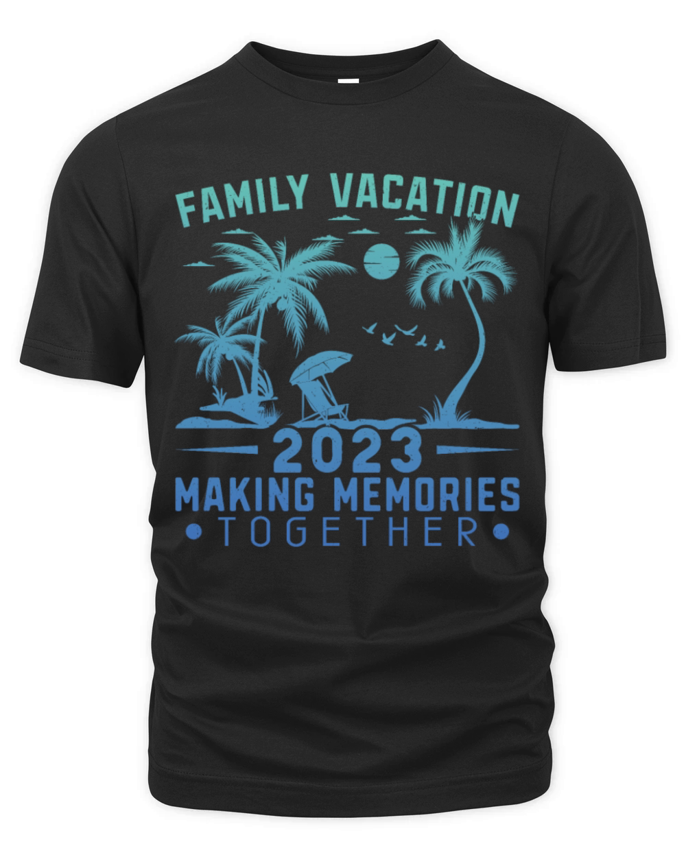 Summer Family Vacation Making Memories Organic Unisex T-shirt